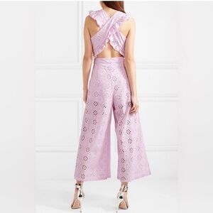 ALICE MCCALL LIMONADA RUFFLED JUMPSUIT IN LILAC